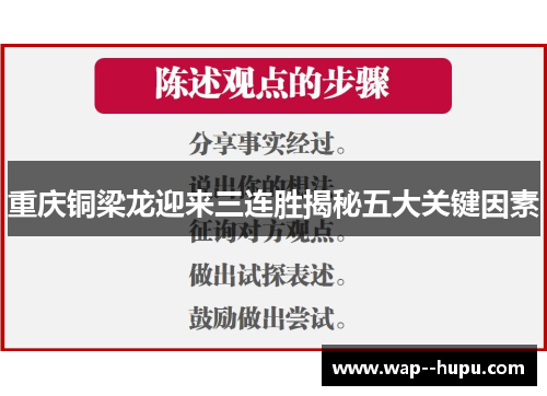 重庆铜梁龙迎来三连胜揭秘五大关键因素 重庆铜梁龙迎来三连胜揭秘五大关键因素